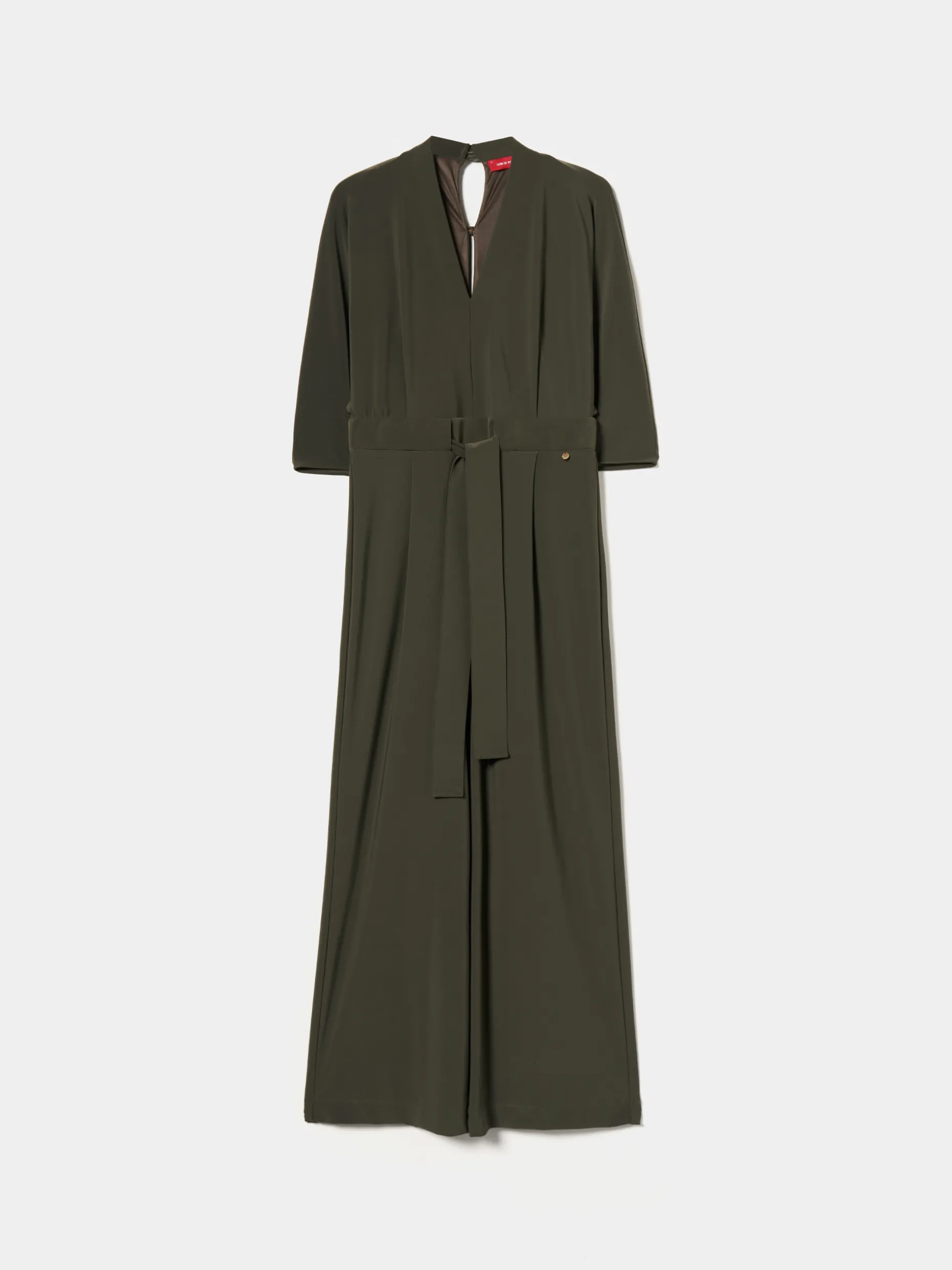 Macacão fluido manga comprida