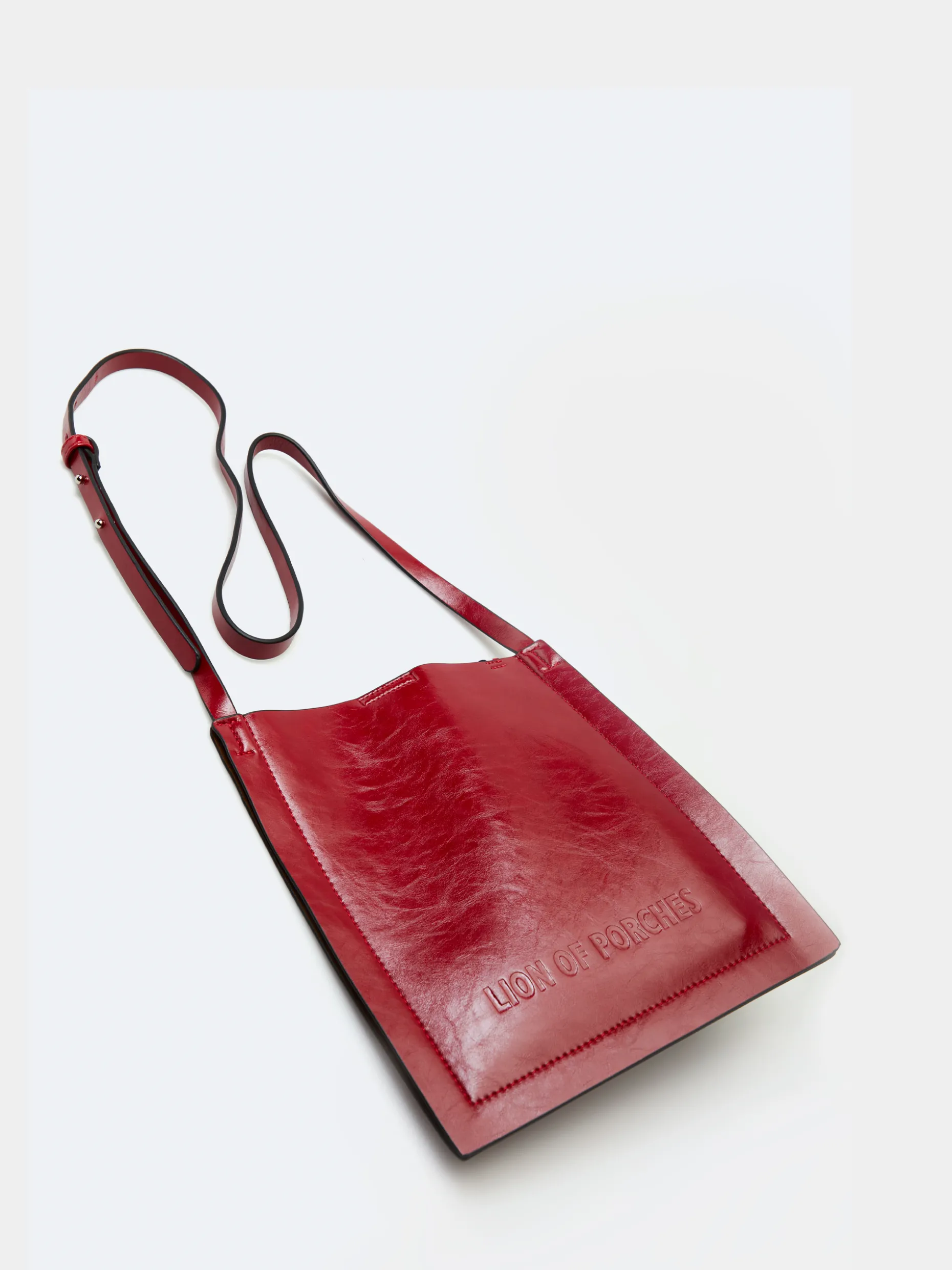 Mini mala retangular a tiracolo