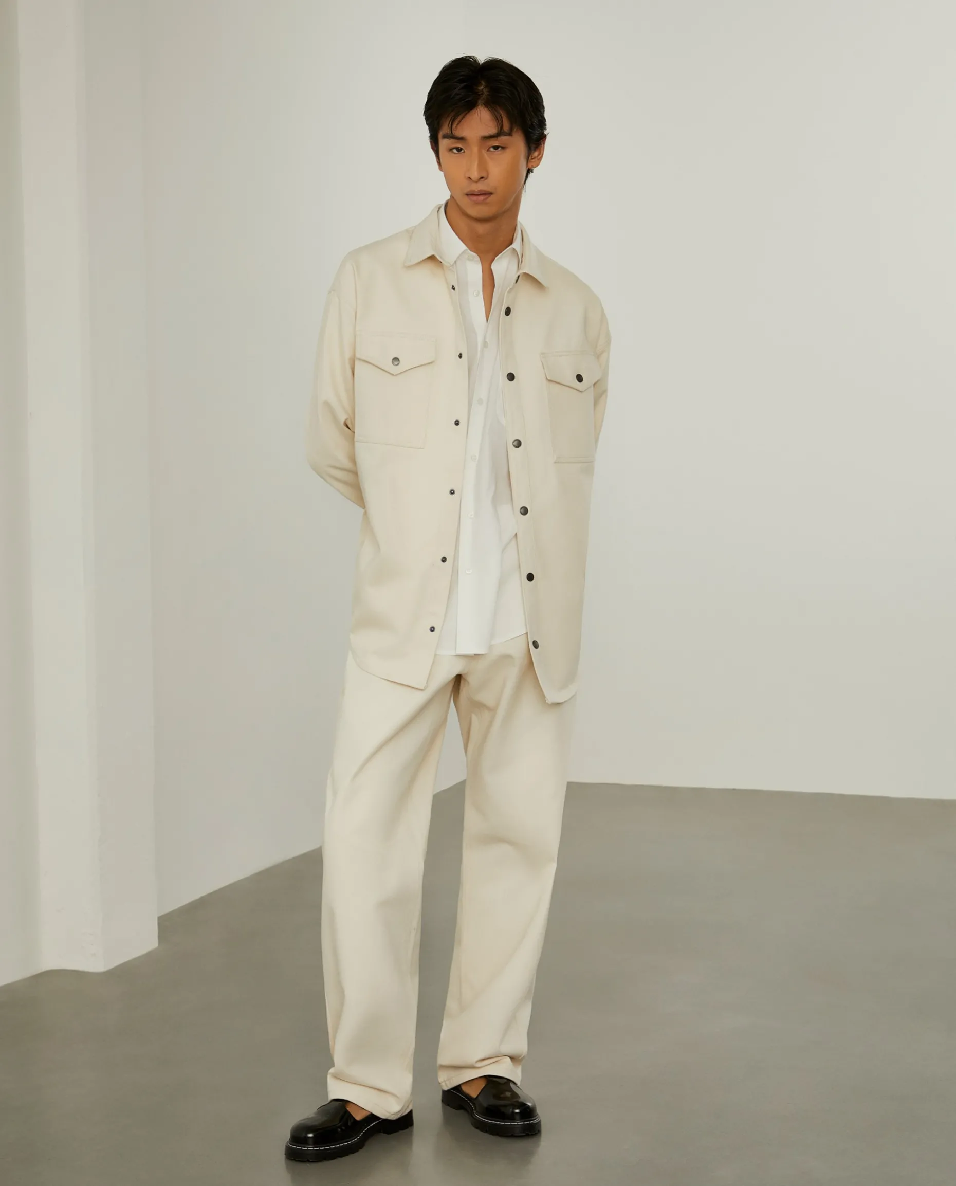 Overshirt denim Lion of Porches x Paatiff