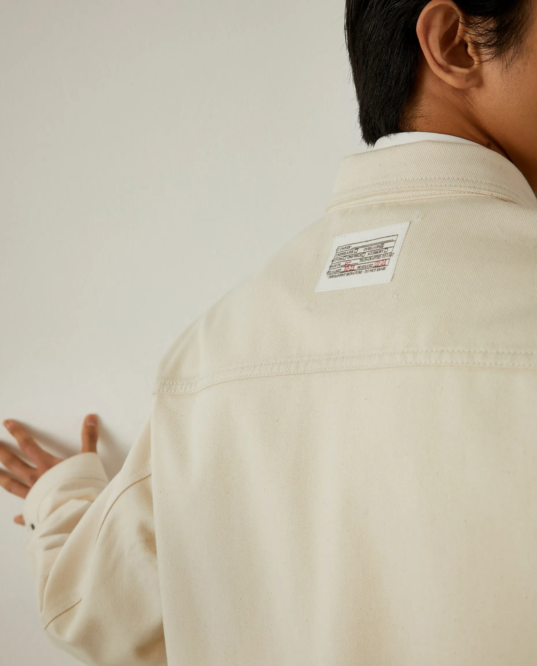 Overshirt denim Lion of Porches x Paatiff