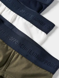 Pack de cuecas slip em algodão orgânico