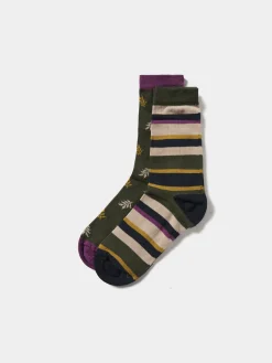 Pack de meias com estampado