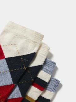 Pack de meias com estampado