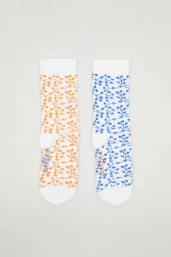 Pack de meias com flores