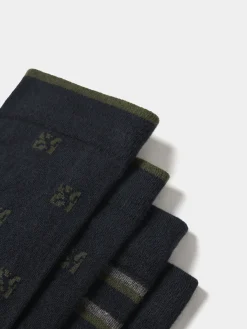 Pack de meias com padrões