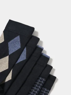 Pack de meias com padrões