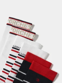 Pack três pares de meias