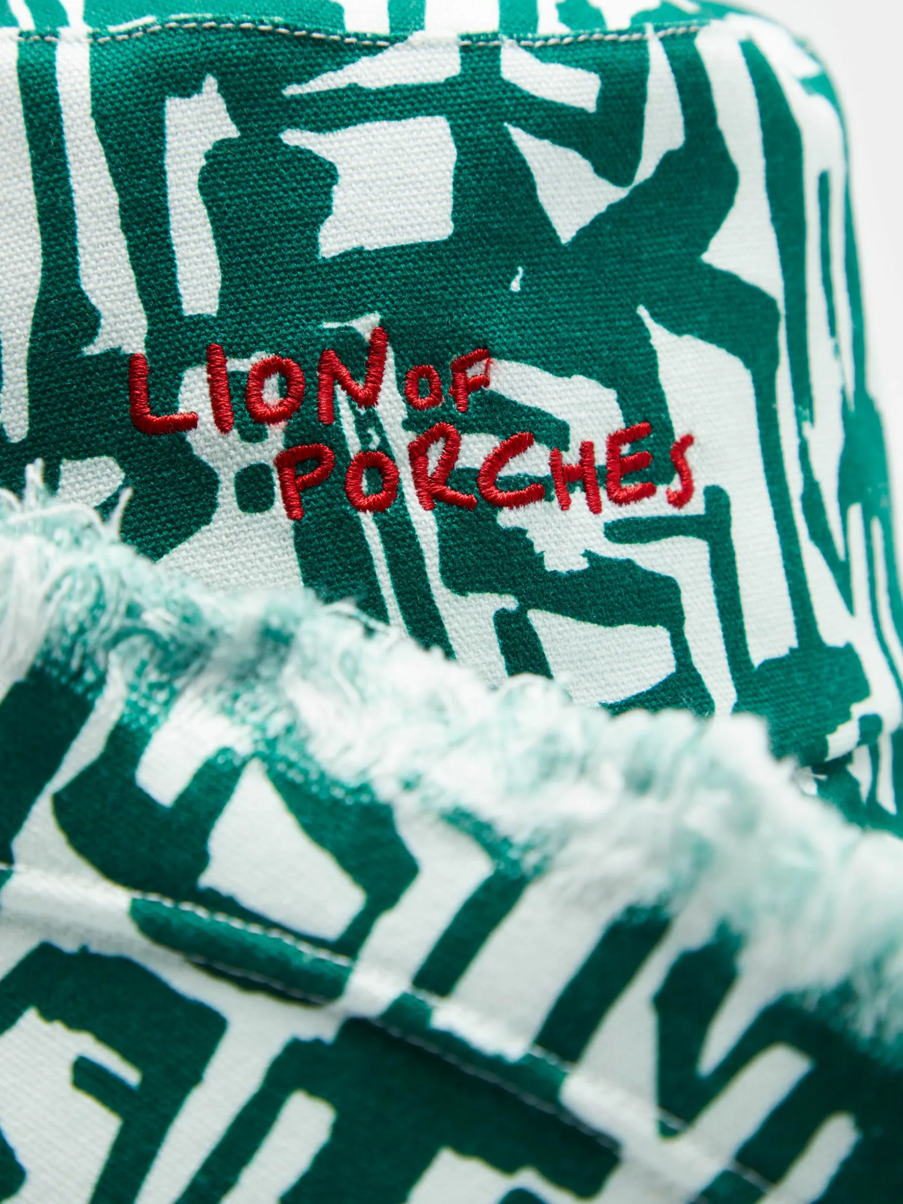 Panamá em canvas com estampado