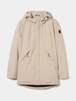 Parka acolchoada com capuz