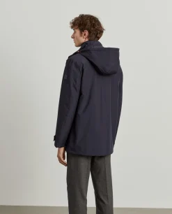 Parka acolchoada com capuz