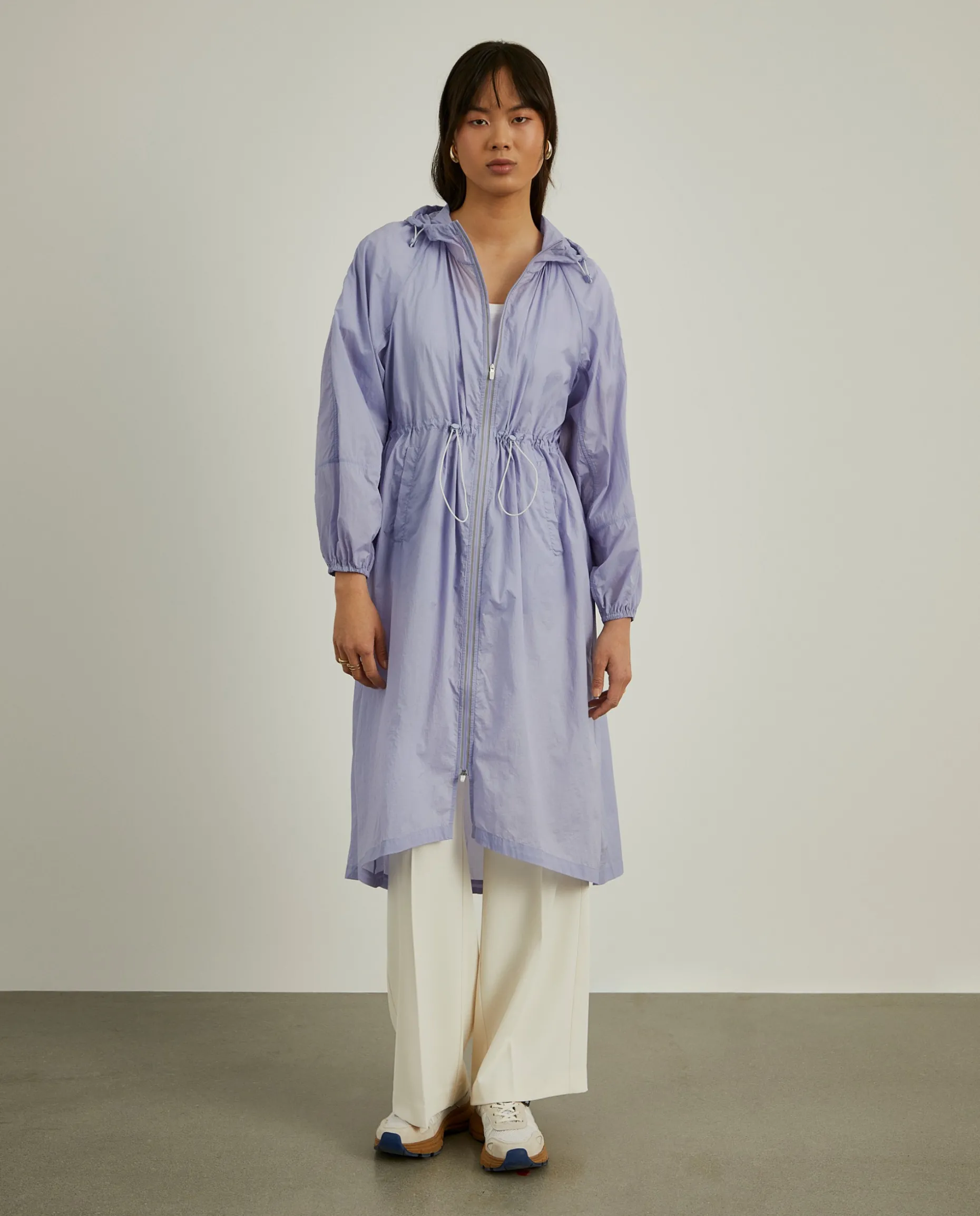 Parka com proteção UV e repelente à água