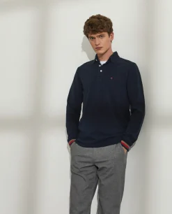 Polo de manga comprida