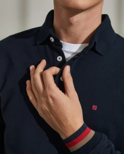 Polo de manga comprida