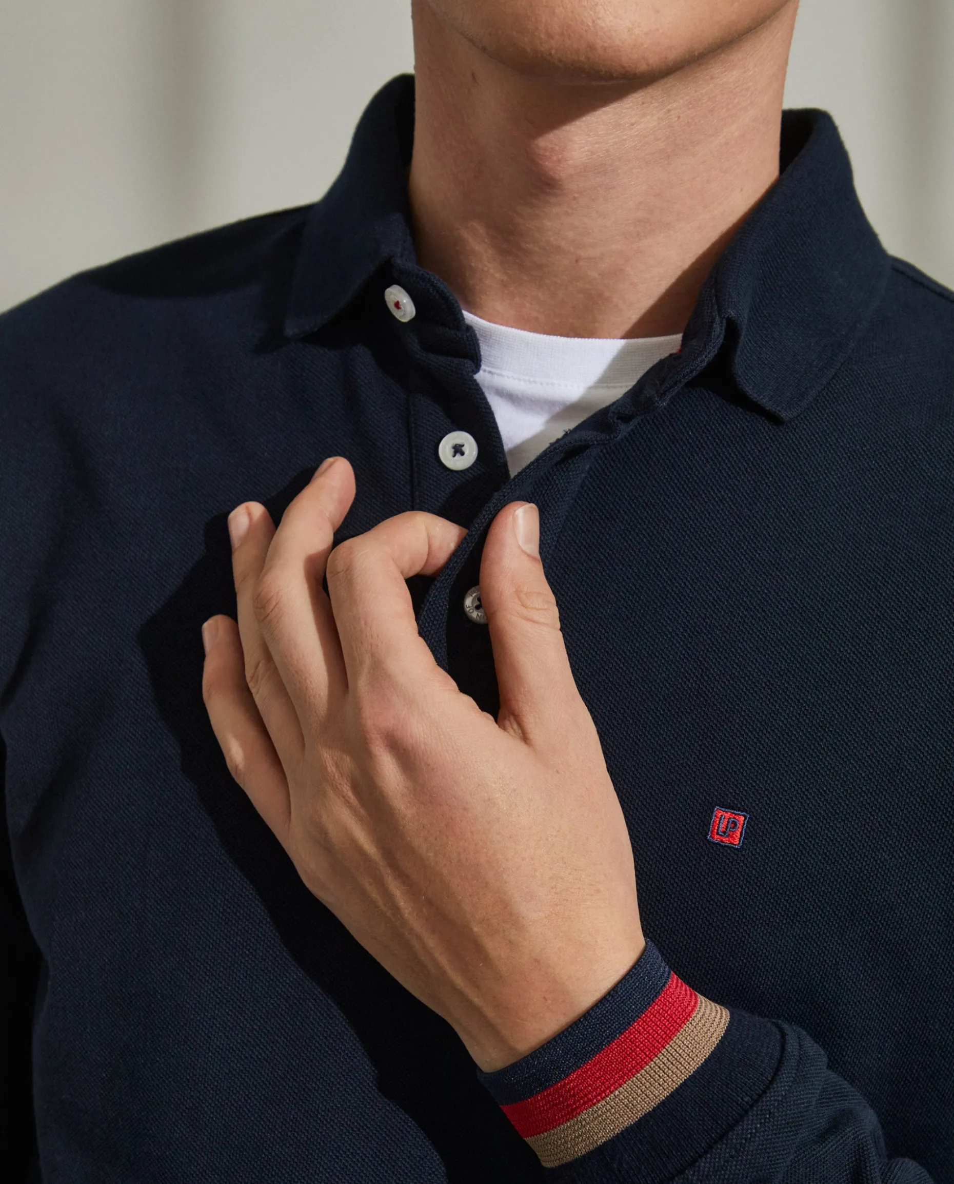 Polo de manga comprida