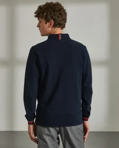 Polo de manga comprida