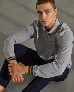 Polo de manga comprida