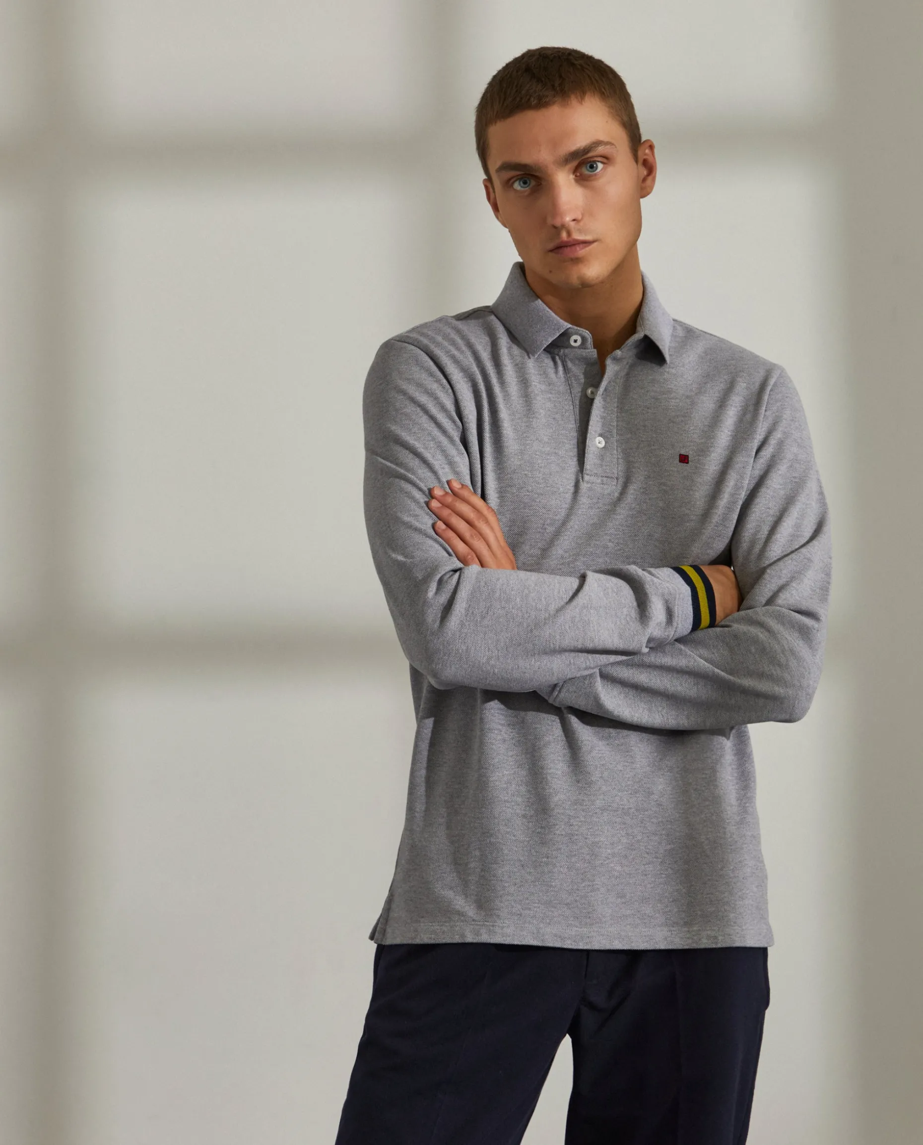 Polo de manga comprida