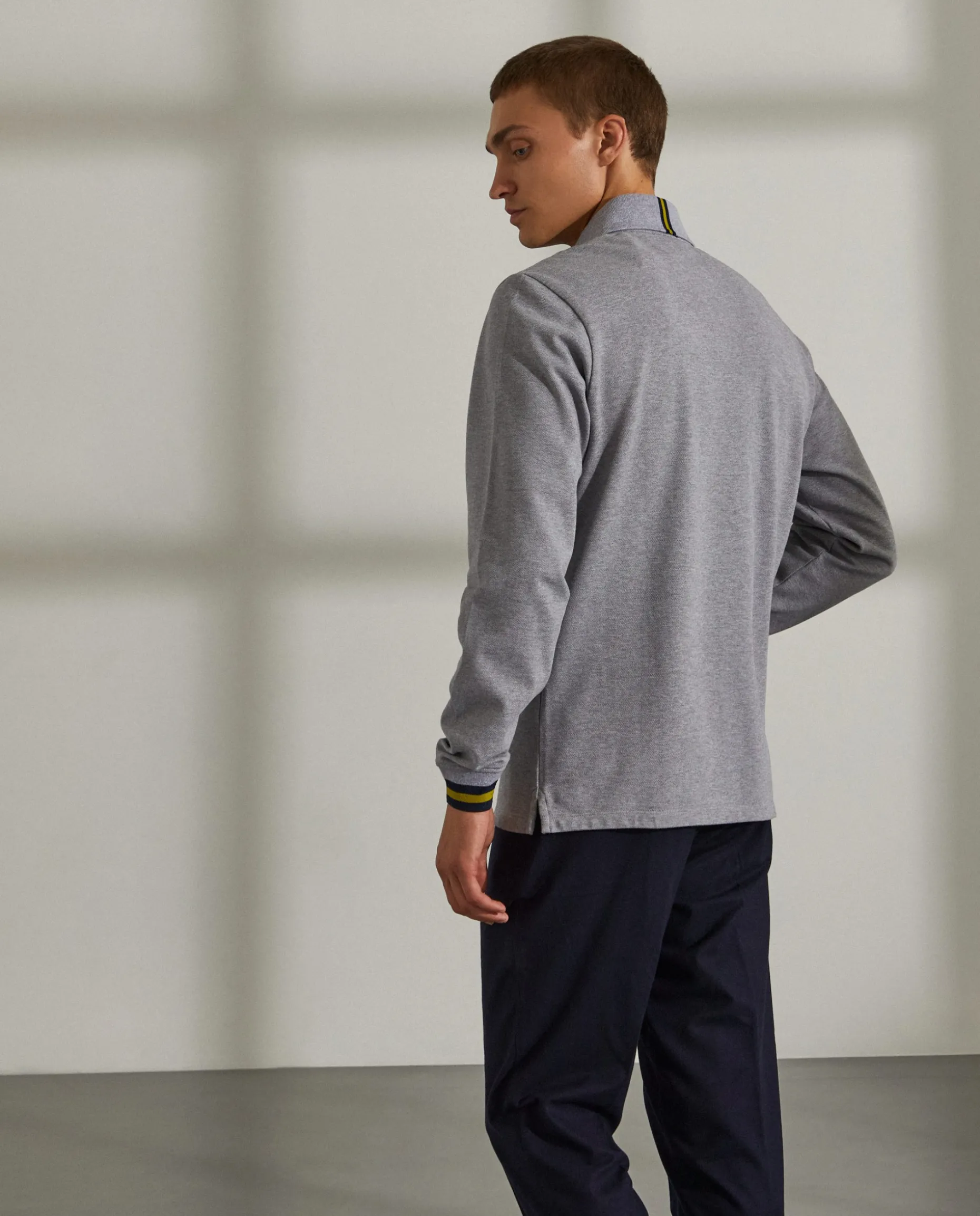 Polo de manga comprida