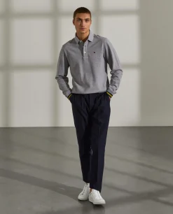 Polo de manga comprida