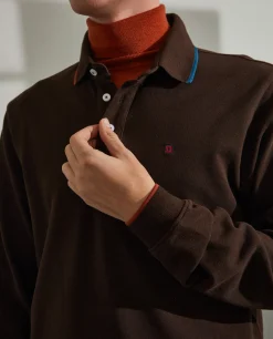 Polo de manga comprida