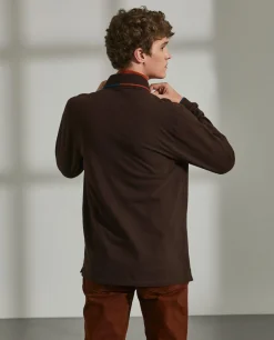 Polo de manga comprida