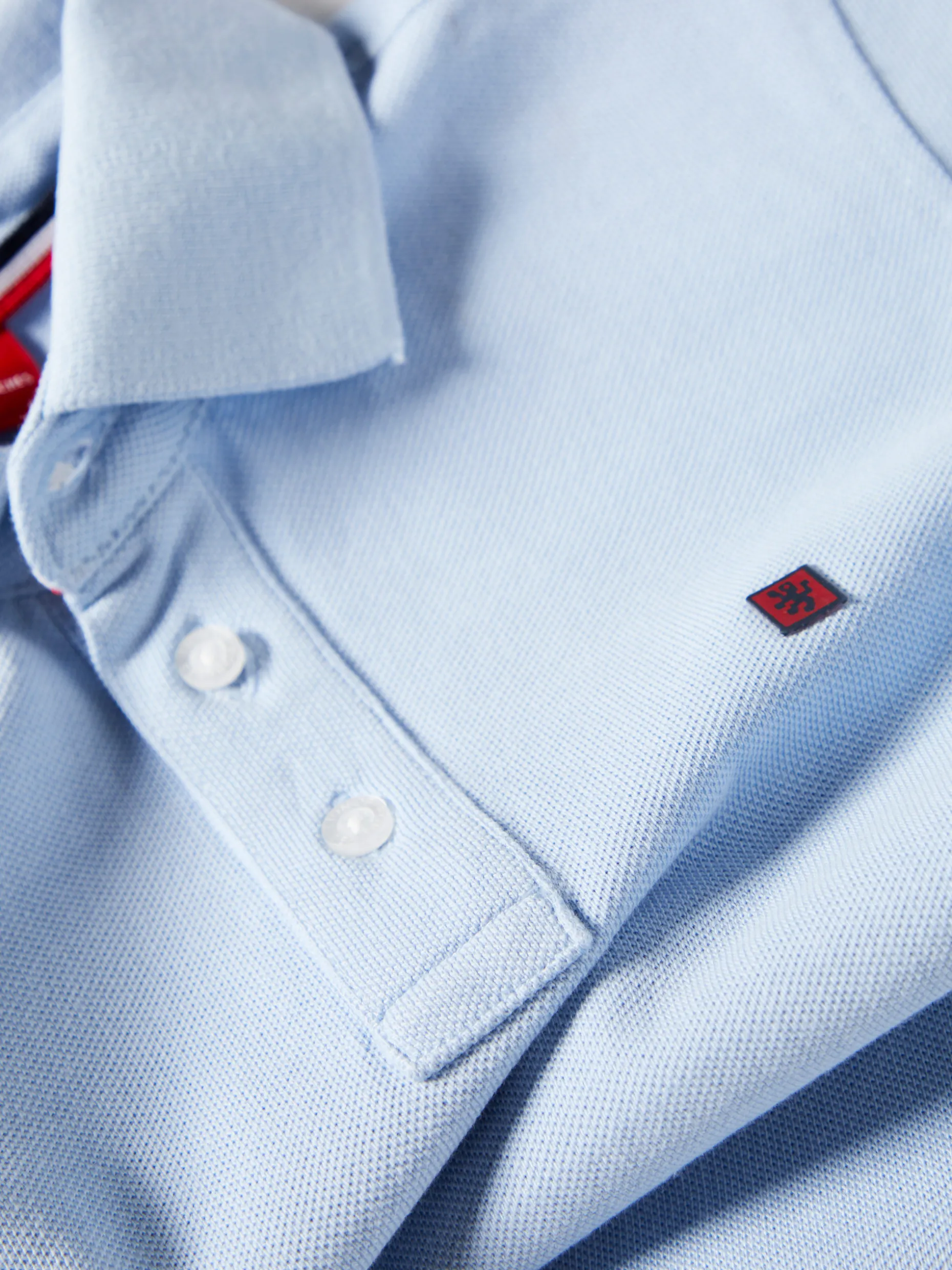 Polo de manga curta 100% algodão