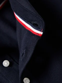 Polo de manga curta 100% algodão