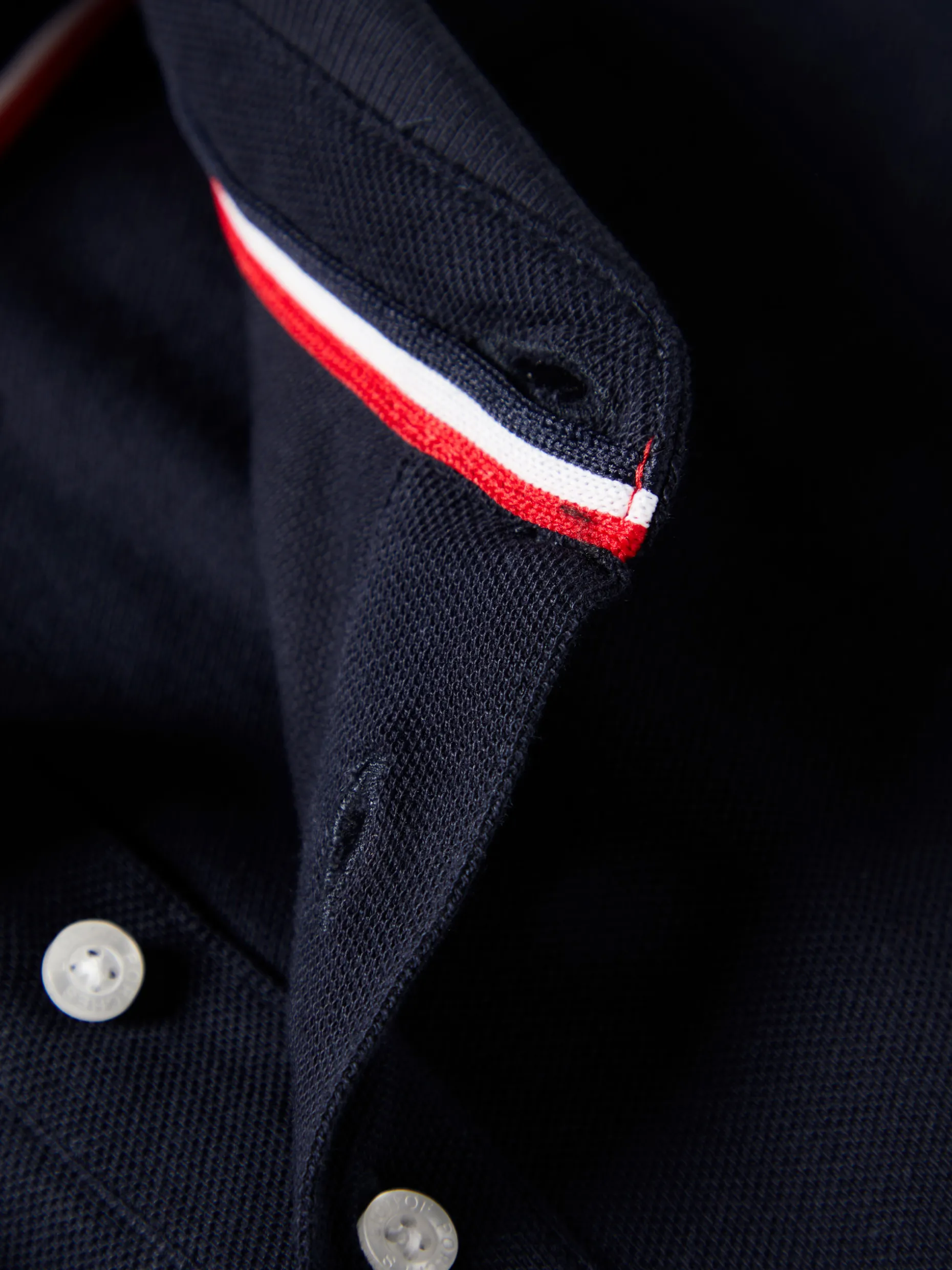 Polo de manga curta 100% algodão