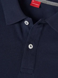 Polo manga comprida de algodão