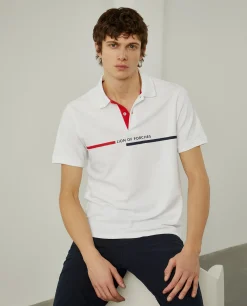 Polo piqué com logotipo