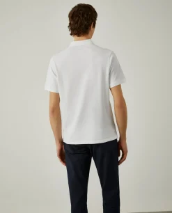 Polo piqué com logotipo