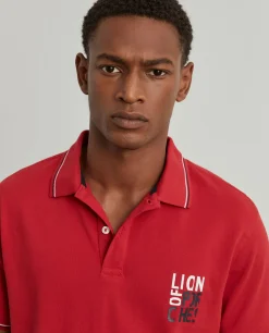 Polo piqué de algodão