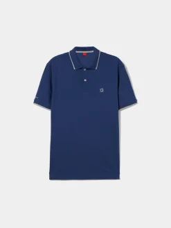 Polo piqué em algodão