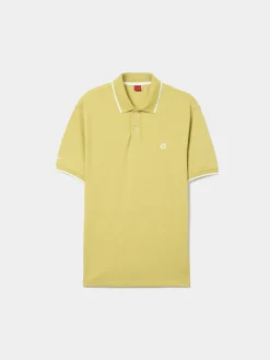 Polo piqué em algodão