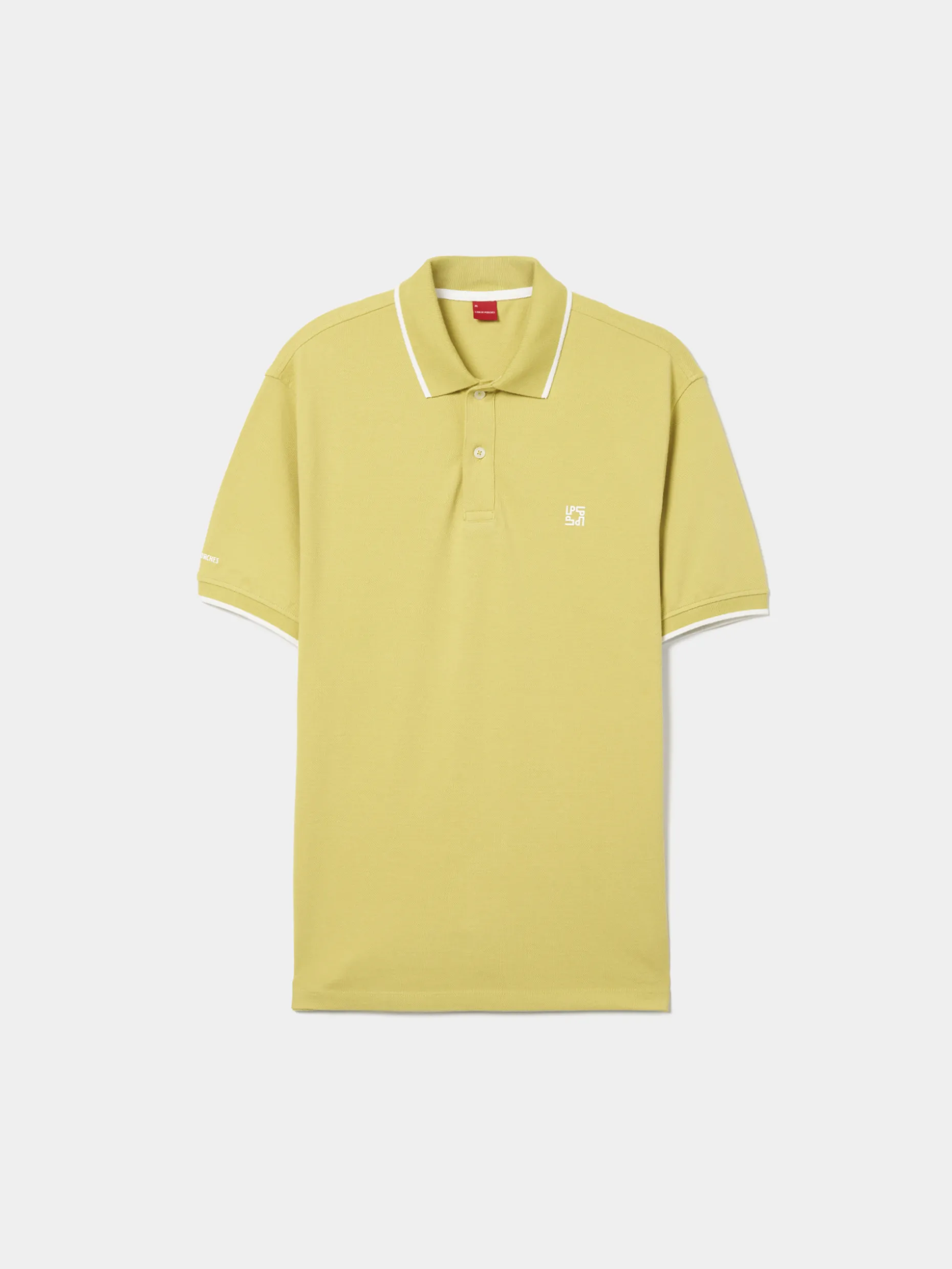 Polo piqué em algodão