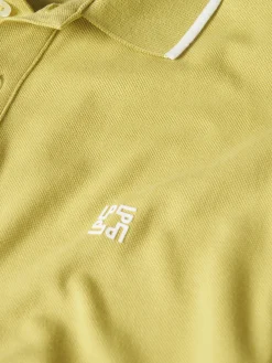 Polo piqué em algodão