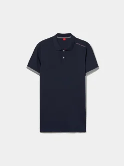 Polo piqué em algodão