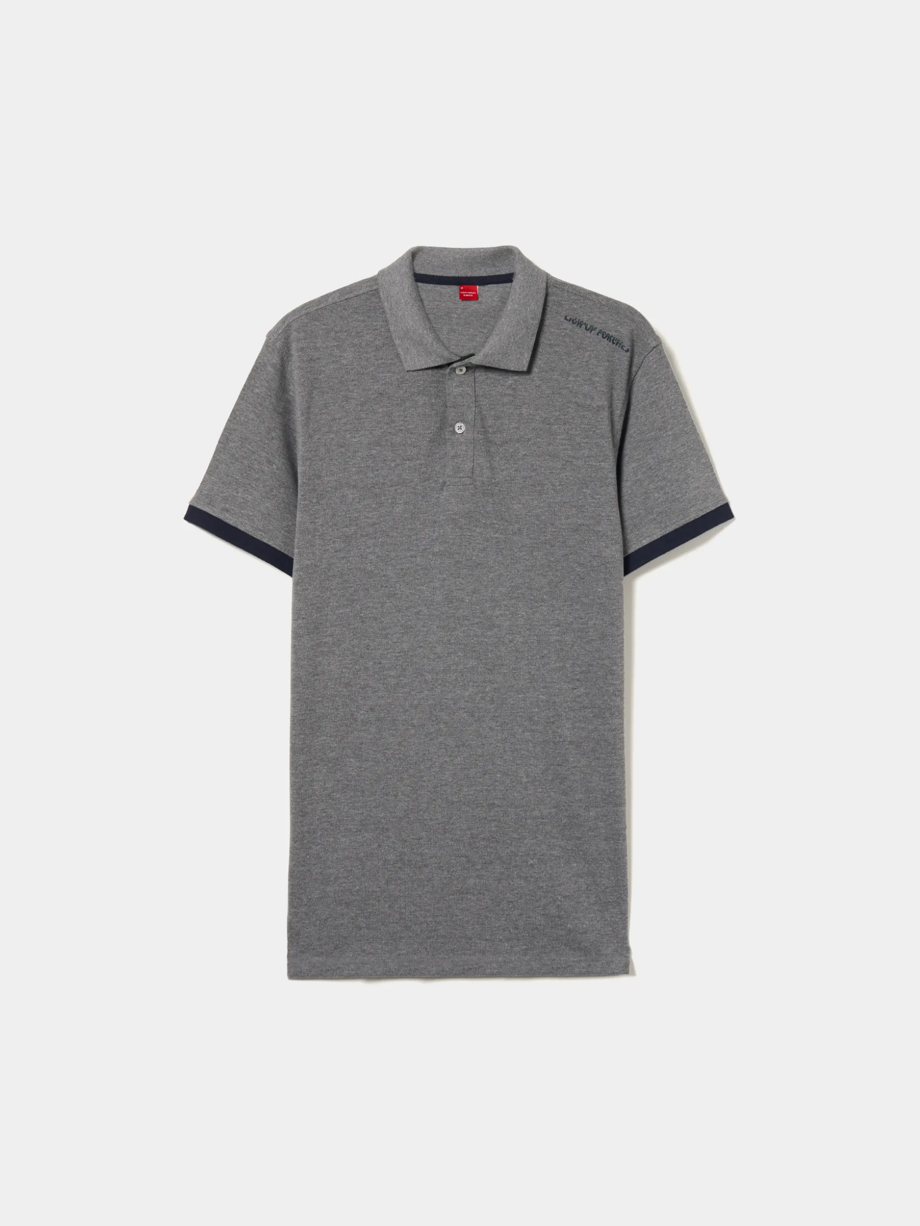 Polo piqué em algodão