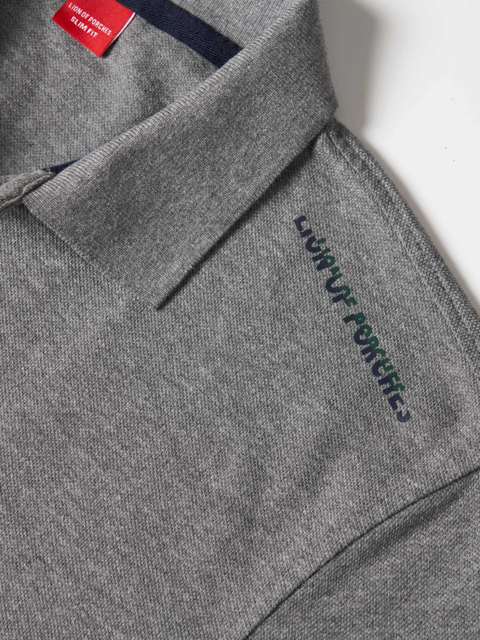 Polo piqué em algodão