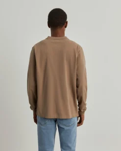 Polo piqué manga comprida