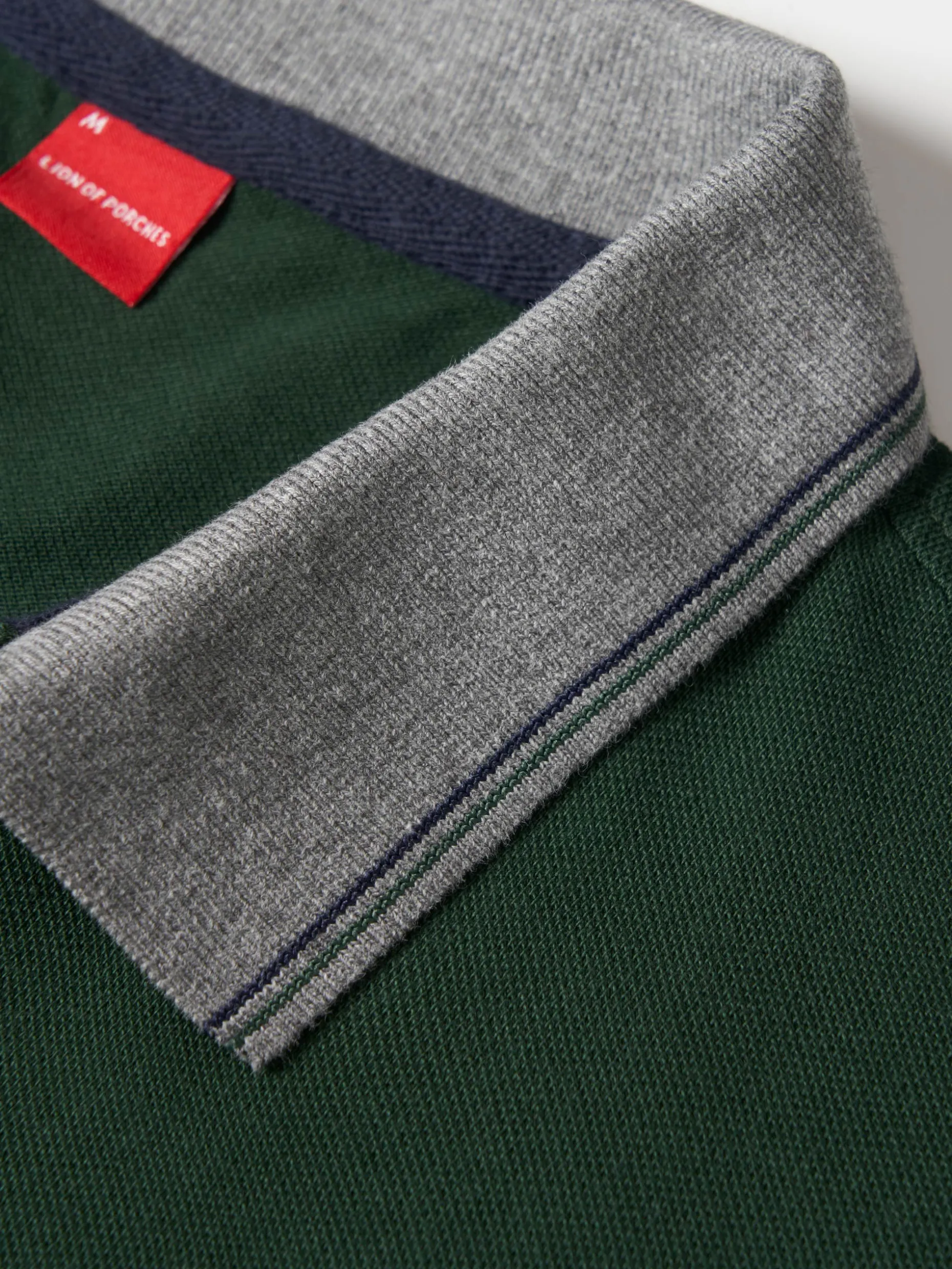 Polo piqué regular fit em algodão