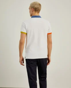Polo piqué slim fit multicolor