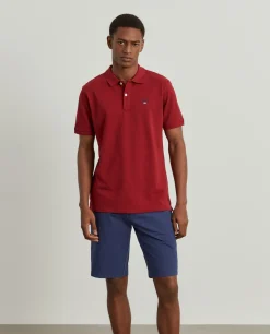 Polo regular fit 100% algodão