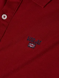 Polo regular fit 100% algodão