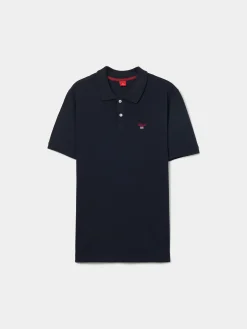 Polo regular fit 100% algodão