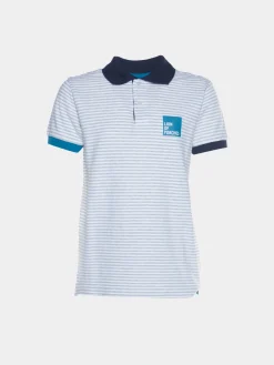 Polo regular fit às riscas