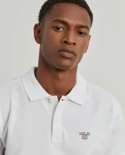 Polo slim fit 100% algodão