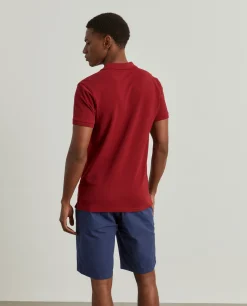 Polo slim fit 100% algodão