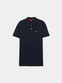 Polo slim fit 100% algodão