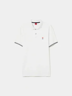 Polo slim fit 100% algodão